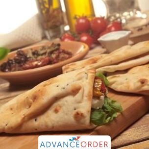 Baked Earth Large Folded Naan Bread 24x80g