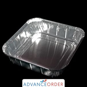 No:9 Foil Containers 9"x9"x2" 1x200