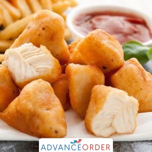 Paragon Halal Fully Cooked Whole Muscle Battered Chicken Chunks- 1x2kg