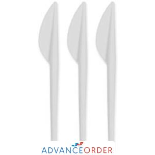 Standard-Weight Plastic Knives-10x100
