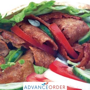 Ali Baba Halal Cooked & Cut Doner Kebab-2x2.27kg