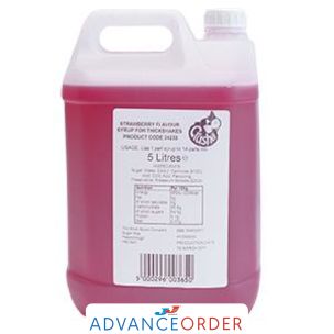 Crusha Strawberry Syrup-1x5L