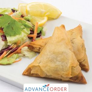 Large Cooked Vegetable Samosas-15x120g