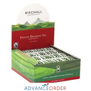 Birchall Premium English Breakfast Tagged Tea Bags-1x100