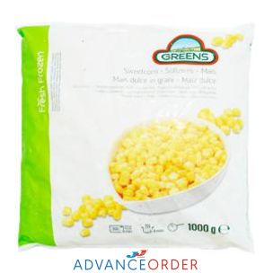 Darta Frozen Sweetcorn Kernels 1x1kg