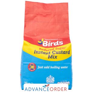 Birds Reduced-Sugar Custard Mix-1x3kg