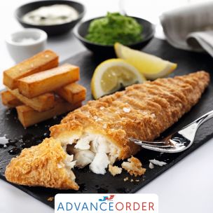 Battered Cod Fillets (8-10oz) 1x15