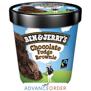 Ben&Jerry's Chocolate Fudge Brownie-8x465ml