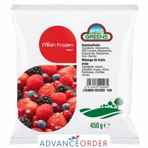Greens Frozen Summer Fruits-1x450g