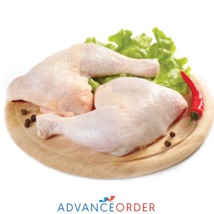 Frozen Halal Raw Chicken Leg Quarters-1x10kg