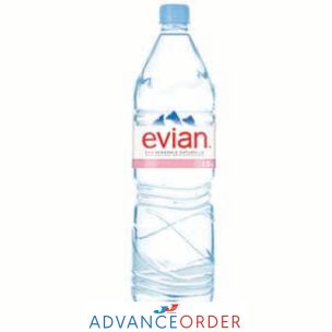 Evian Still Mineral Water-8x1.5L