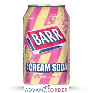 Barr Cream Soda Cans-24x330ml