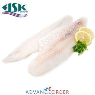 MSC Fisk Skinless Boneless Cod Fillet (6-8oz) 2x9kg
