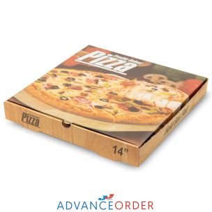 14" Full Colour Pizza Boxes-1x50