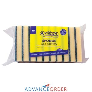 Optima Sponge Scourers 1x10