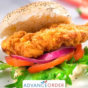 Paragon Halal Fully Cooked Whole Muscle Hot&Spicy Chicken Fillets 18x110g