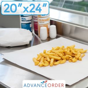 White Wrapping Paper-(20"x24")-1x10kg