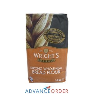 Wrights Wholemeal Bread Flour-5x1.5kg