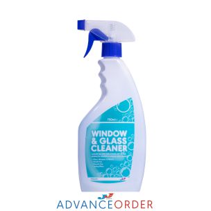 JJ Window & Glass Cleaner Spray-8x750ml
