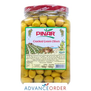 Pinar Cracked Green Olives 1x1000g