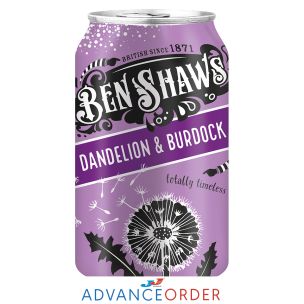 Ben Shaws Dandelion and Burdock Cans-24x330ml