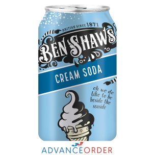 Ben Shaws Cream Soda Cans-24x330ml