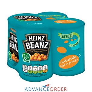 Heinz Baked Beans In Tomato Sauce 4x415g