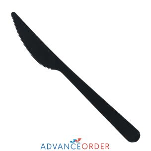 4Flame Premium Black Heavy-Weight Knife-6x100