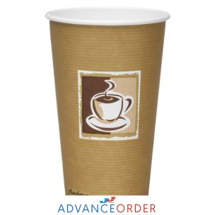 Caffe 16oz Paper Hot Cups 1x500
