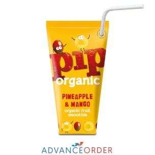 Pip Organic Kids Pineapple & Mango Smoothie 24x180ml