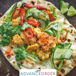 Baked Earth Oval Sourdough Wrap / Naan Bread 24x120g