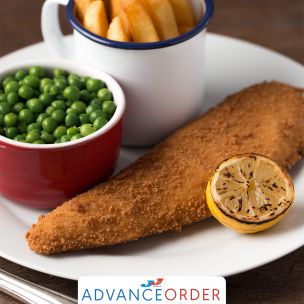 Breaded Cod Fillets (6-7oz) 1x18