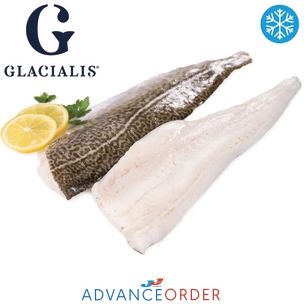 MSC Glacialis Skin on PBI Cod Fillets (8-16oz) 3x6.81kg