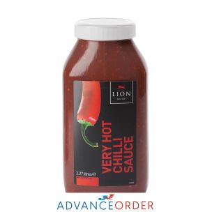 Lion Very Hot Chilli Sauce-2x2.27L