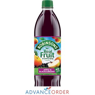 Robinsons Apple and Blackcurrant Squash No Added Sugar (Single) 1x1L