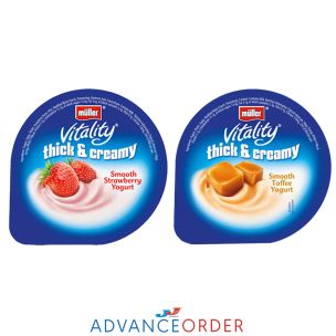Muller Thick and Creamy Mixed Case Yoghurts-12x110g