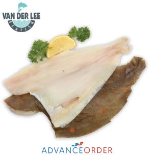 Van Der Lee IQF Boneless Plaice Fillets (10-12oz) 1x4.54kg