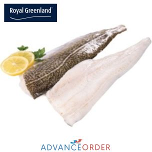 Royal Greenland Skin-on PBI Cod Fillets 16-32oz 2x6.81kg
