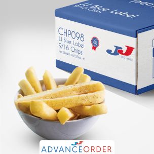 JJ Blue Label 9/16 Chips-4x2.27kg