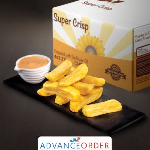 JJ Super Crisp Steak-Cut Chips 4x2.27kg