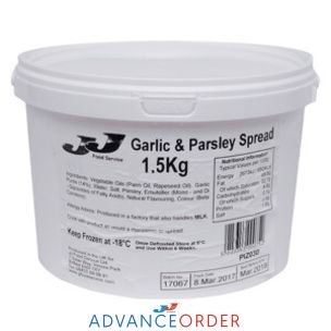 JJ Frozen Garlic and Parsley Mix 1x1.5kg