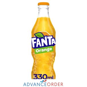 Fanta Orange Glass Bottles-(GB)-24x330ml