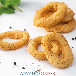 JJ Salt & Pepper Panko Squid Rings 1x1kg
