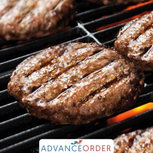 JJ Halal Chargrill Steak Burgers (5oz) 42x140g
