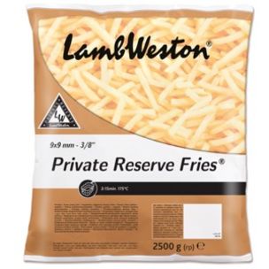 Lamb Weston Private Reserve® 3/8 Fries-4x2.5kg