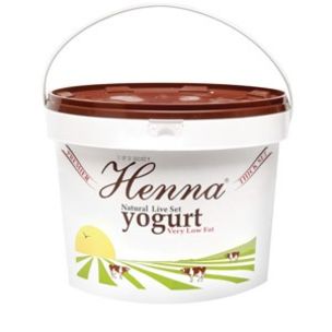 Henna Fat Free Natural Set Yoghurt-1x10kg