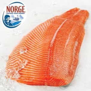 Frozen Norwegian Whole Skinless&Boneless Salmon Fillet (Price P/Kg) Up To 1.5kg