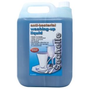 Sechelle Anti-Bacterial Washing Up Liquid-2x5L