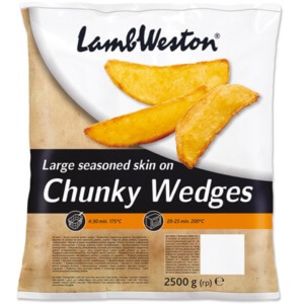 Lamb Weston Original Seasoned Wedges-4x2.5kg