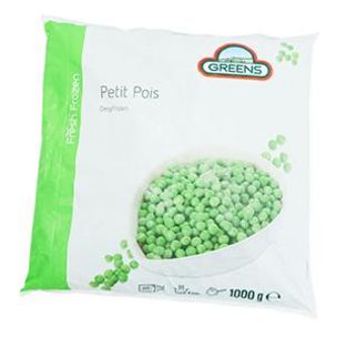 Darta Frozen Petit Pois Peas (Bags)-1x1kg